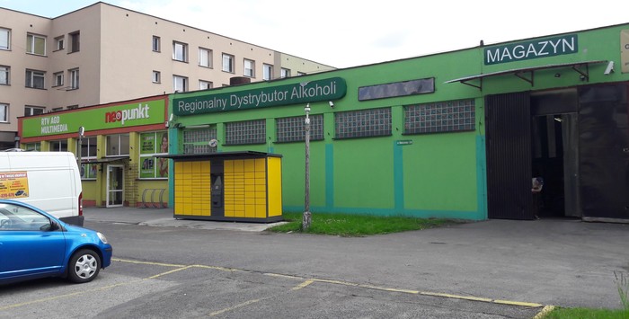 Paczkomat BIE01G Posesja Bieruń Oświęcimska