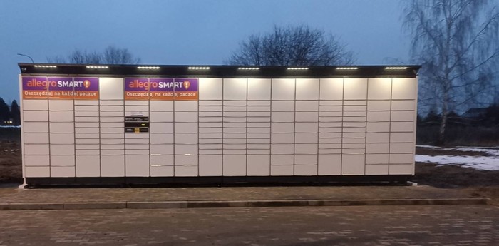 Paczkomat BIE02BAPP Obok Aldi