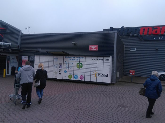 Parcel Locker BIG01ML Przy sklepie Intermarche