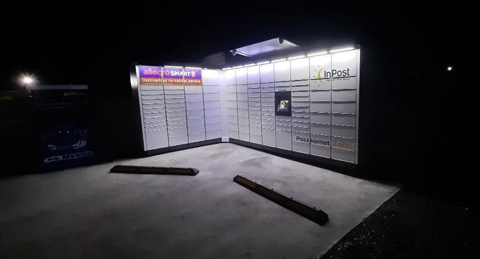 Parcel Locker BIX01M Przy okręgowej stacji kontroli pojazdów