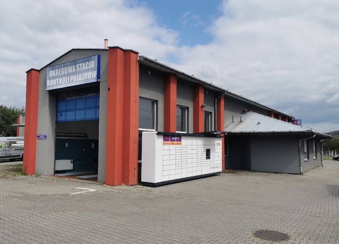 Parcel Locker BLA05M Przy stacji kontroli pojazdów
