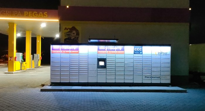 Paczkomat BLD01M Przy stacji PEGAS