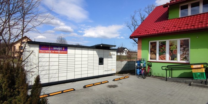 Parcel Locker BLR02M Przy Sklepie Spożywczym KAMIL