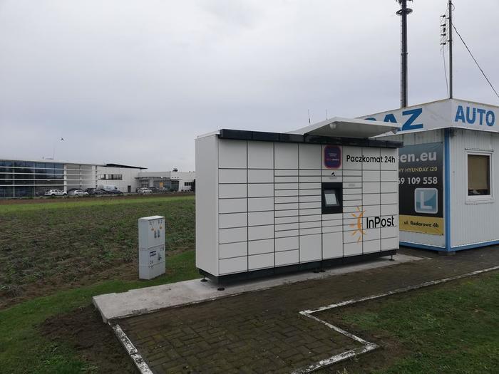 Parcel Locker BLW02M Przy stacji LPG
