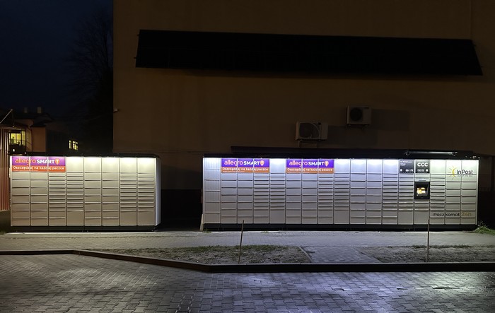 Paczkomat BLX02M Przy sklepie spożywczym Premium