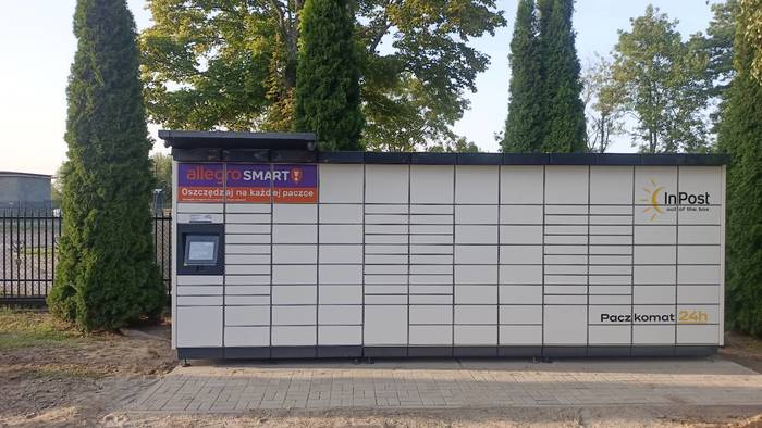 Поштомат BND01M Sklep Słoneczko parking