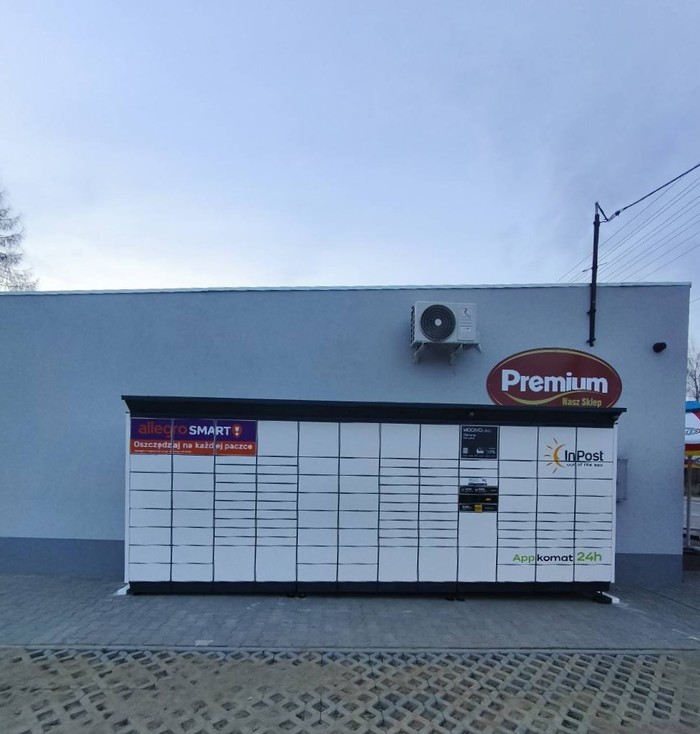 Paczkomat BND02BAPP Przy sklepie