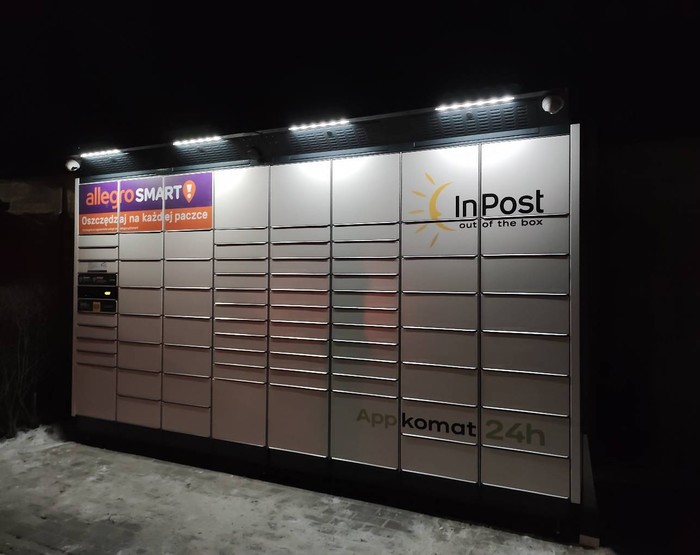 Paczkomat BOLV01BAPP Przy sklepie spożywczym