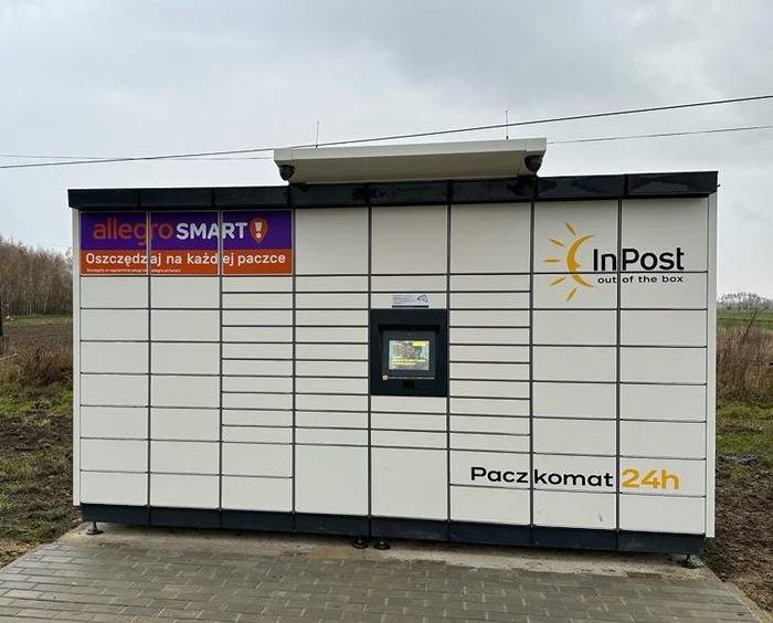 Paczkomat BOR02M Parking sklepu