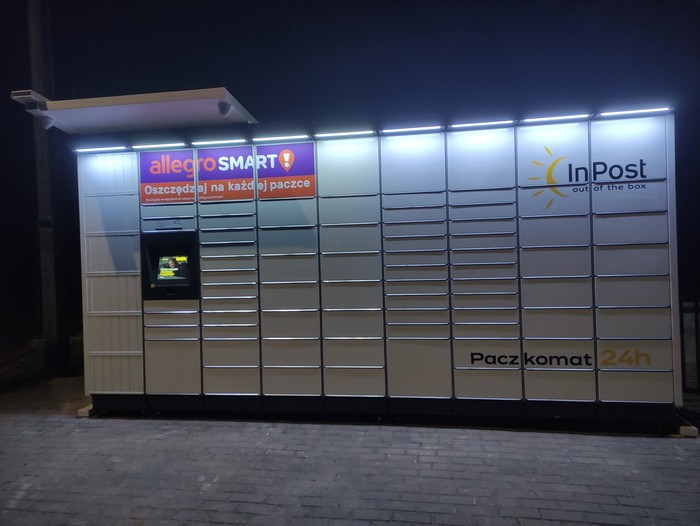 Paczkomat BORP01M Przy świetlicy gminnej