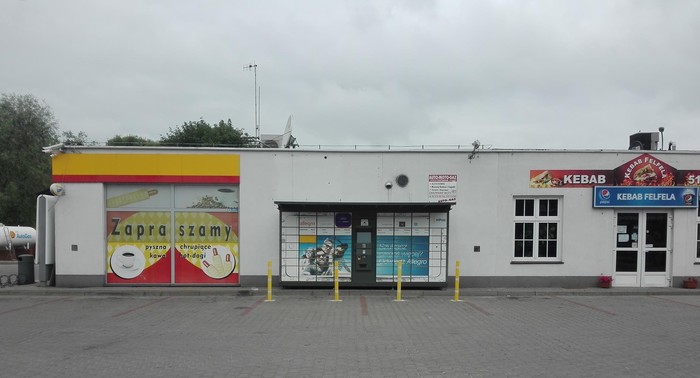 Paczkomat BOW01G Na stacji Shell