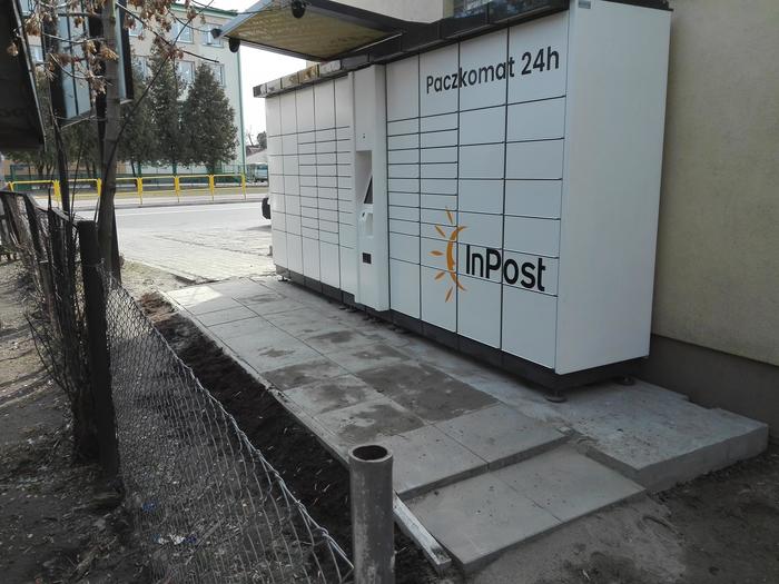 Paczkomat BPD02A Przy sklepie Społem