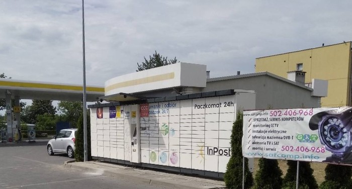 Paczkomat BPO01ML Stacja paliw Lotos