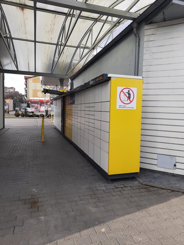 Parcel Locker BPO02A Stacja paliw Lotos