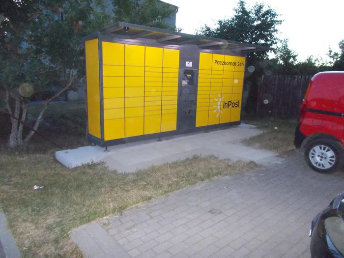 Paczkomat BPW01G Na prywatnej posesji