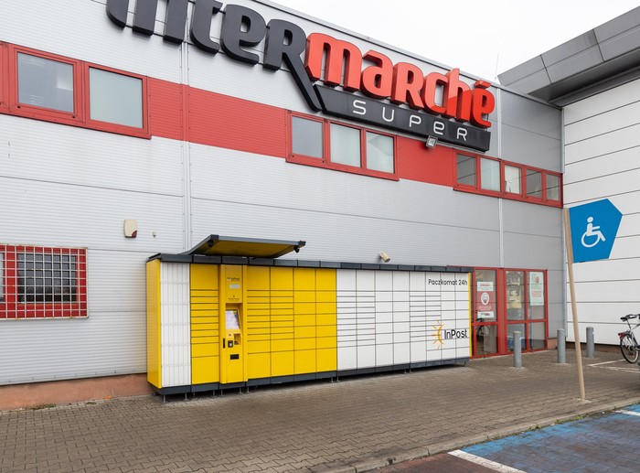 Paczkomat BRA01A Przy markecie Intermarche