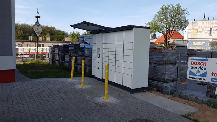 Parcel Locker BRD01A Przy sklepie Ruck Zuck
