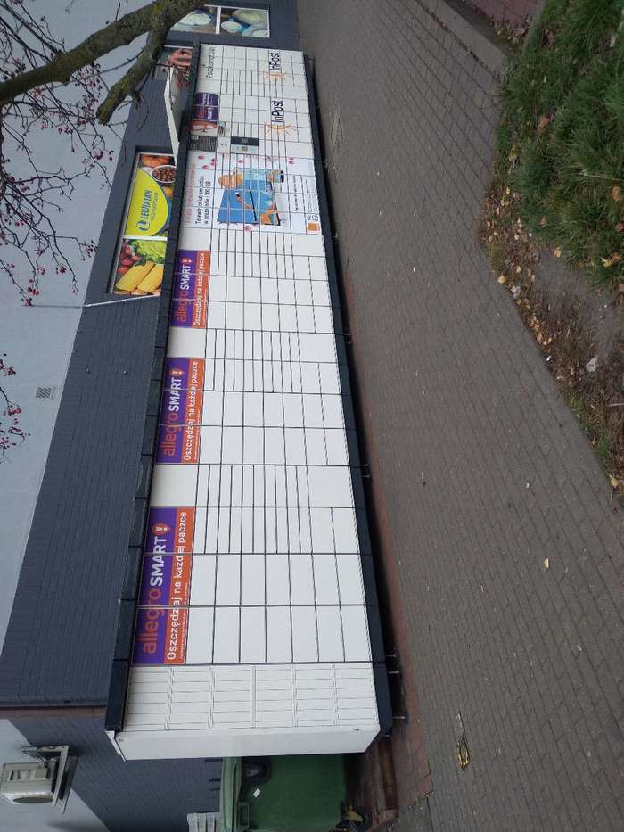 Paczkomat BRD05N Przy sklepie Lewiatan