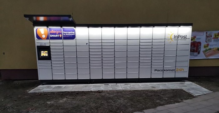 Paczkomat BRS01M przy sklepie Arhelan