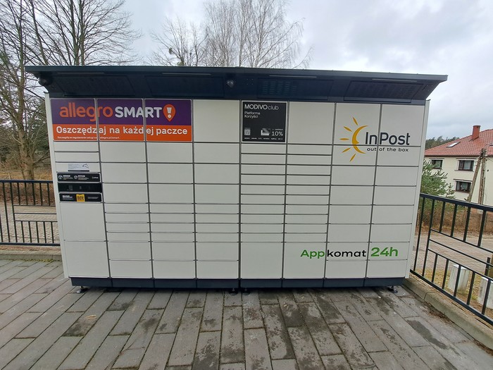 Parcel Locker BRV01BAPP Przy sklepie Lewiatan