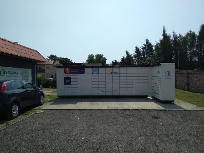 Paczkomat BSJ01M Przy sklepie Lewiatan