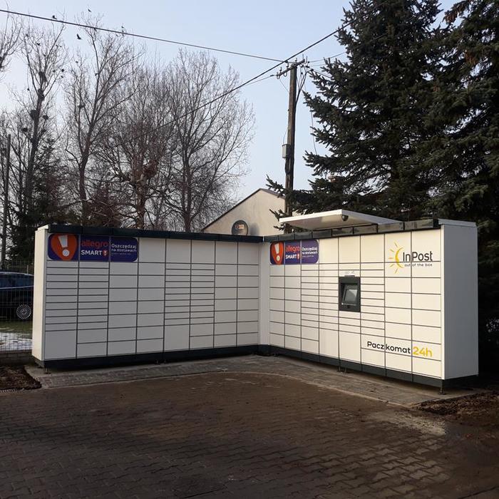 Paczkomat BSK01M Na myjni bezdotykowej