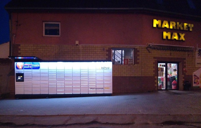 Paczkomat BSN01M Przy sklepie Max