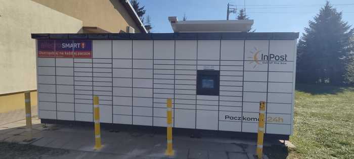 Parcel Locker BSY02M Na parkingu Urzędu Gminy