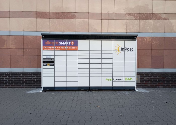 Paczkomat BYD04BAPP Przed Galerią Pomorską