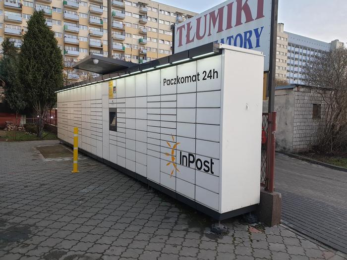 Paczkomat BYD05M Parking Markan