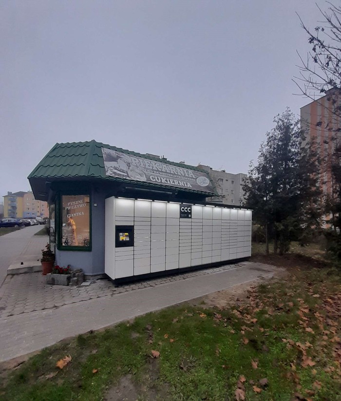 Paczkomat BYD141M Przy piekarni