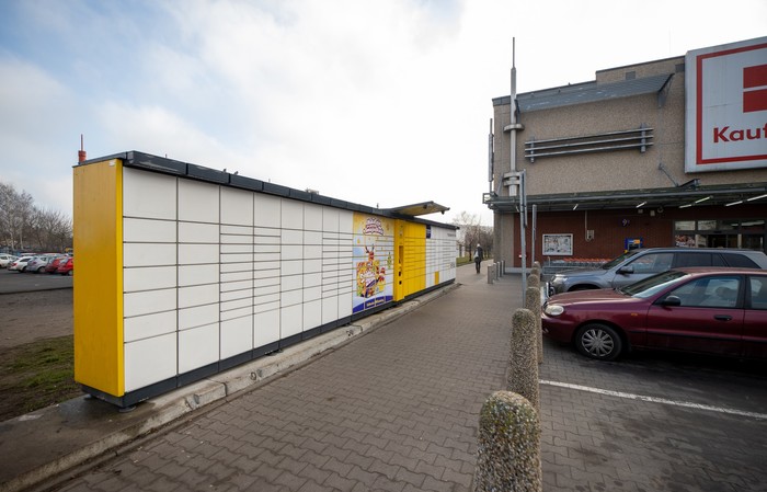 Parcel Locker BYD16A Przy markecie Kaufland