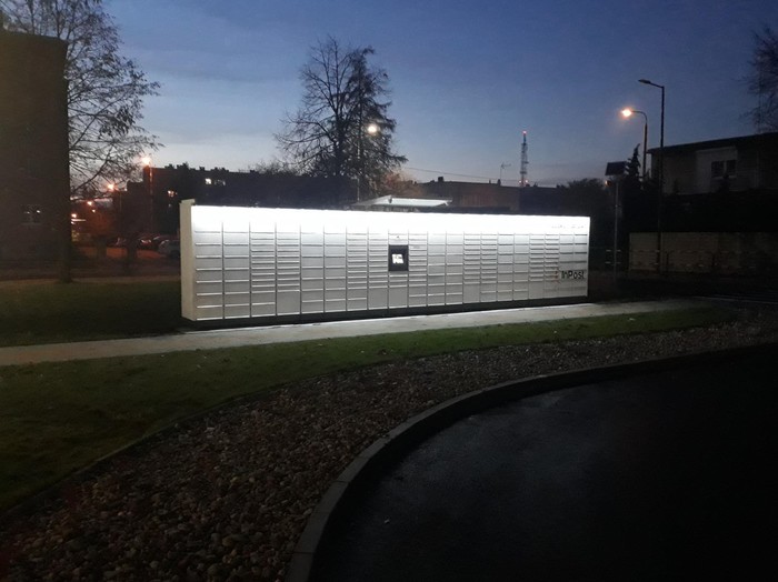 Paczkomat BYD19M Parking LIDL