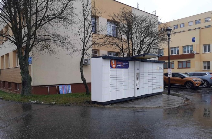 Paczkomat BYD44A Przy szpitalu uniwersyteckim