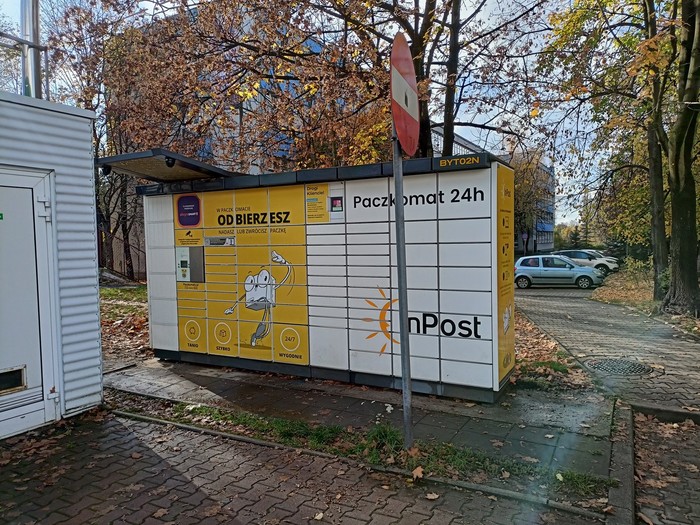 Paczkomat BYT02N Stacja paliw BP
