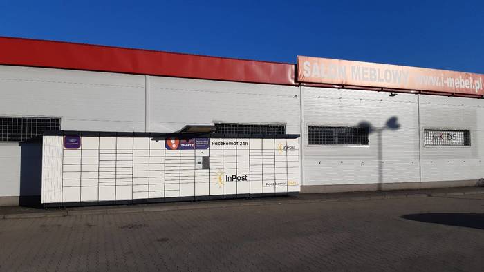 Paczkomat BYT10N Przy markecie Intermarche