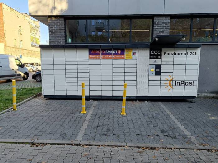 Parcel Locker BYT23N Przy sklepie Aldi