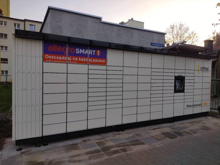 Paczkomat BYT34M Posesja Bytom Łużycka 4 c