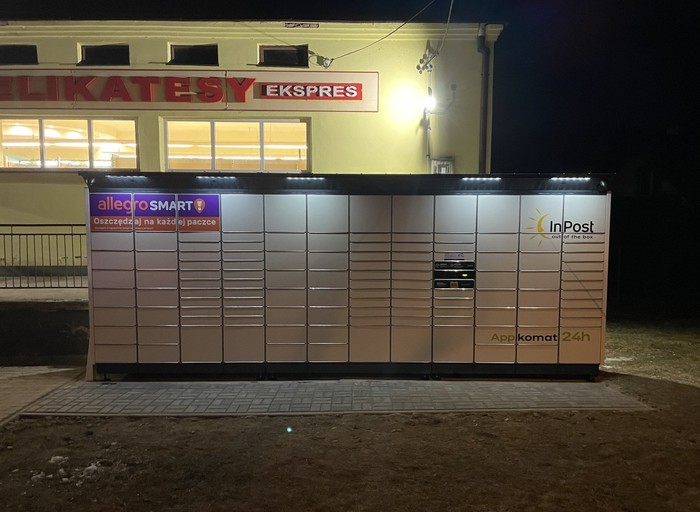 Parcel Locker BZMD01BAPP Przy sklepie Delikatesy Piotruś Pan