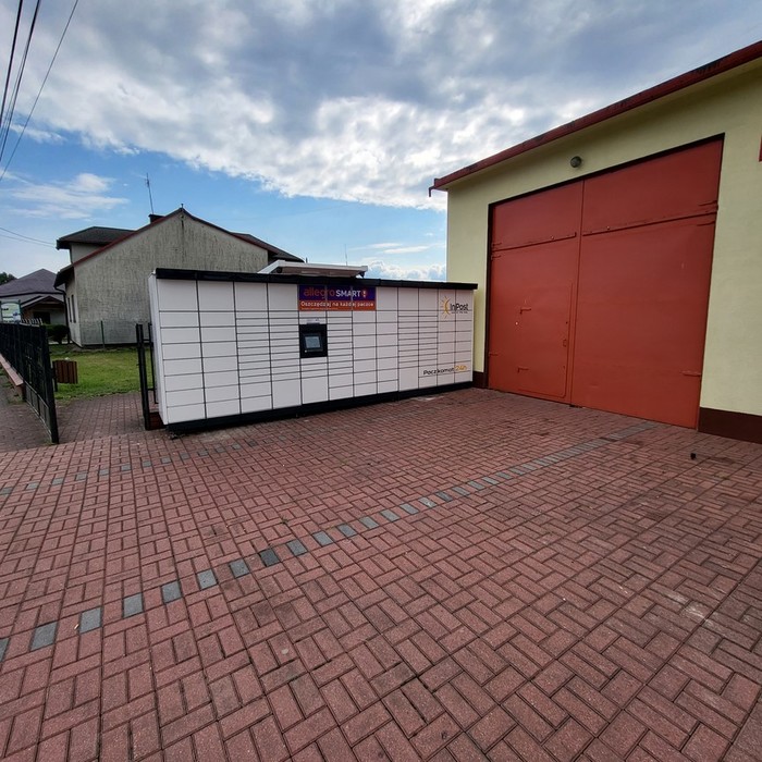 Parcel Locker CAV01M Na parkingu przy OSP Chrzanowice