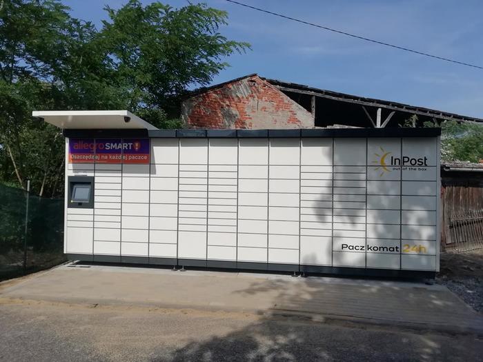 Поштомат CEI04M na prywatnej posesji