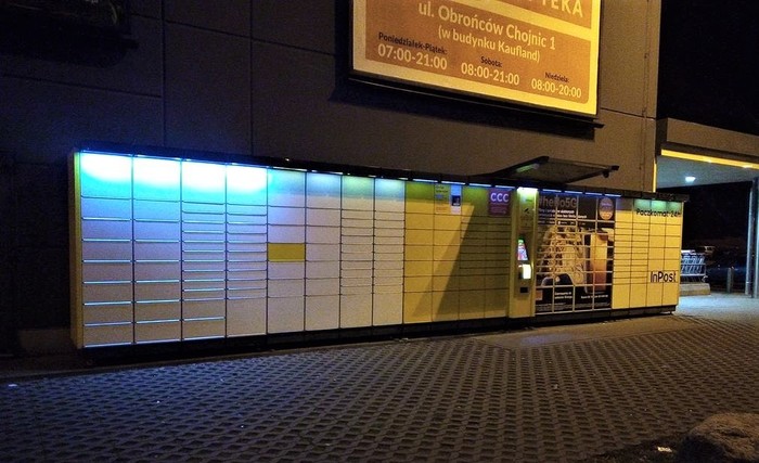 Paczkomat CHC03A Przy markecie Kaufland