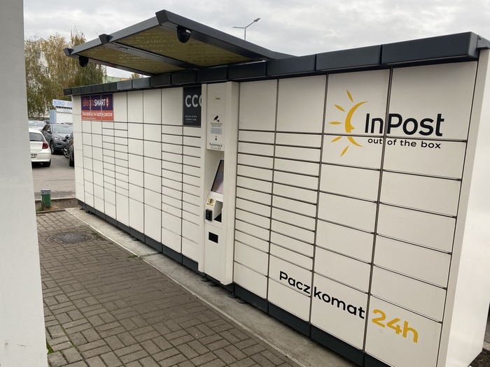 Parcel Locker CHE02A Stacja paliw Circle K