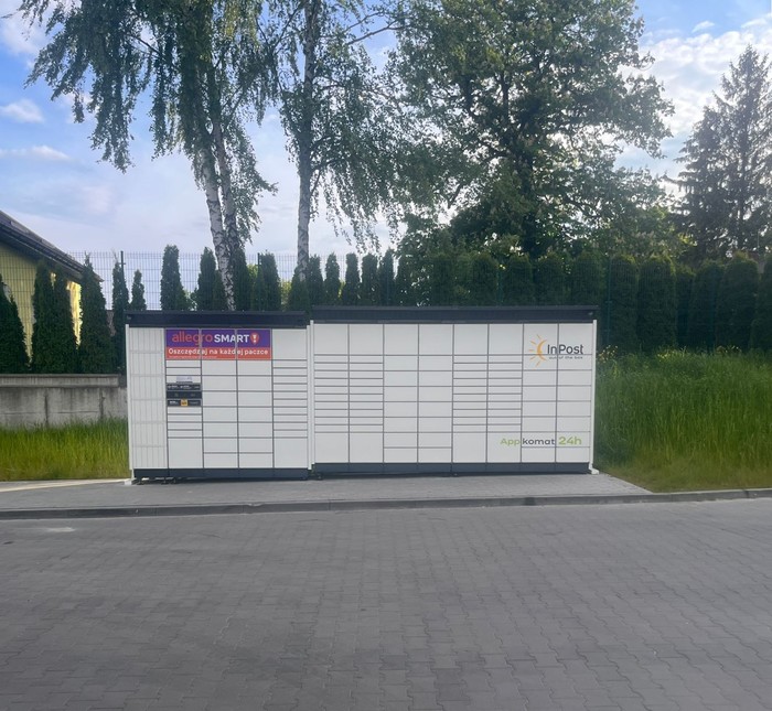 Parcel Locker CHE04BAPP Przy sklepie Aldi