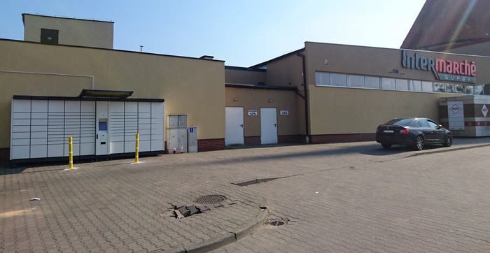Paczkomat CHJ01A Przy markecie Intermarche