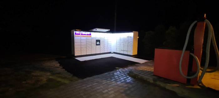 Paczkomat CHL04M Na Myjni Bezdotykowej