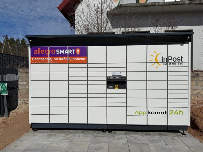 Parcel Locker CHN01BAPP Parking stacji paliw