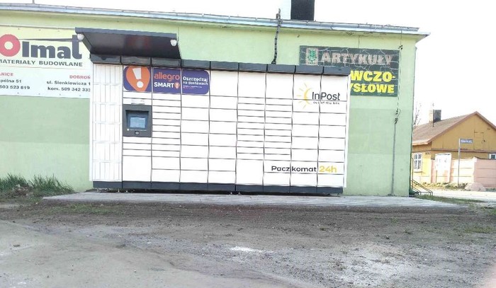 Paczkomat CHP01M Przy sklepie spożywczym