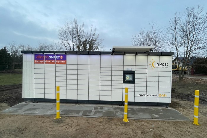 Paczkomat CHT04M posesja prywatna