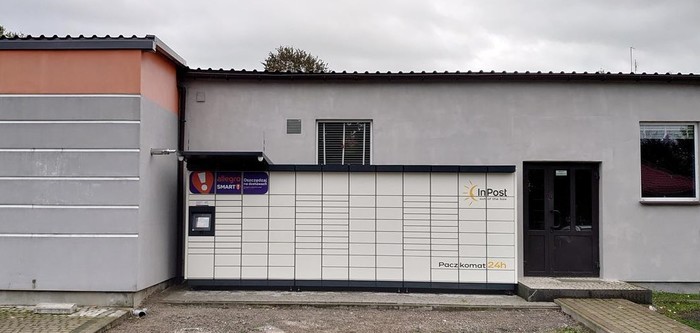 Parcel Locker CIN01M Tylny Parking Rcu Ubezpieczenia/Apteka
